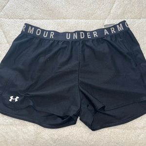 Black under armor shorts